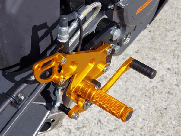 KTM 125/200 DUKE BACK STEP KIT