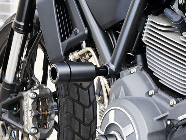 SCRAMBLER ('15-) FRAME & Engine SLIDER & AXL Protector SCRAMBLER ('15-) FRAME & Engine SLIDER & AXL Protector