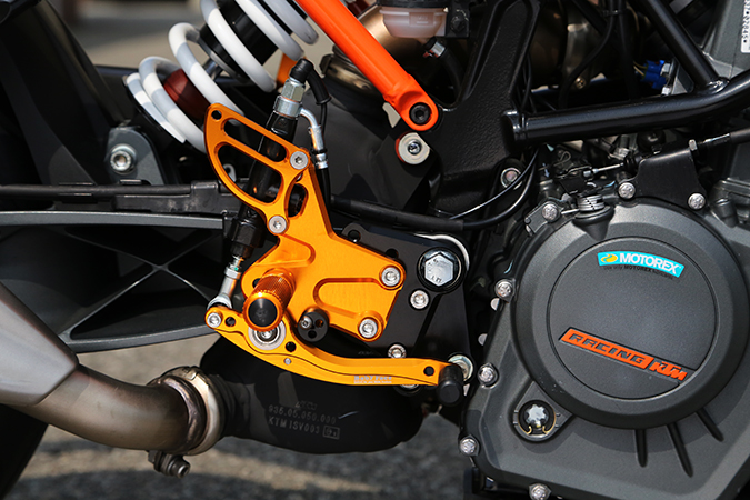 KTM 250/390 DUKE BACK STEP KIT