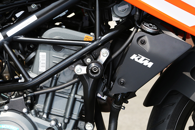 ベビーフェイス｜8ポジション バックステップ｜KTM 125 200 DUKE-